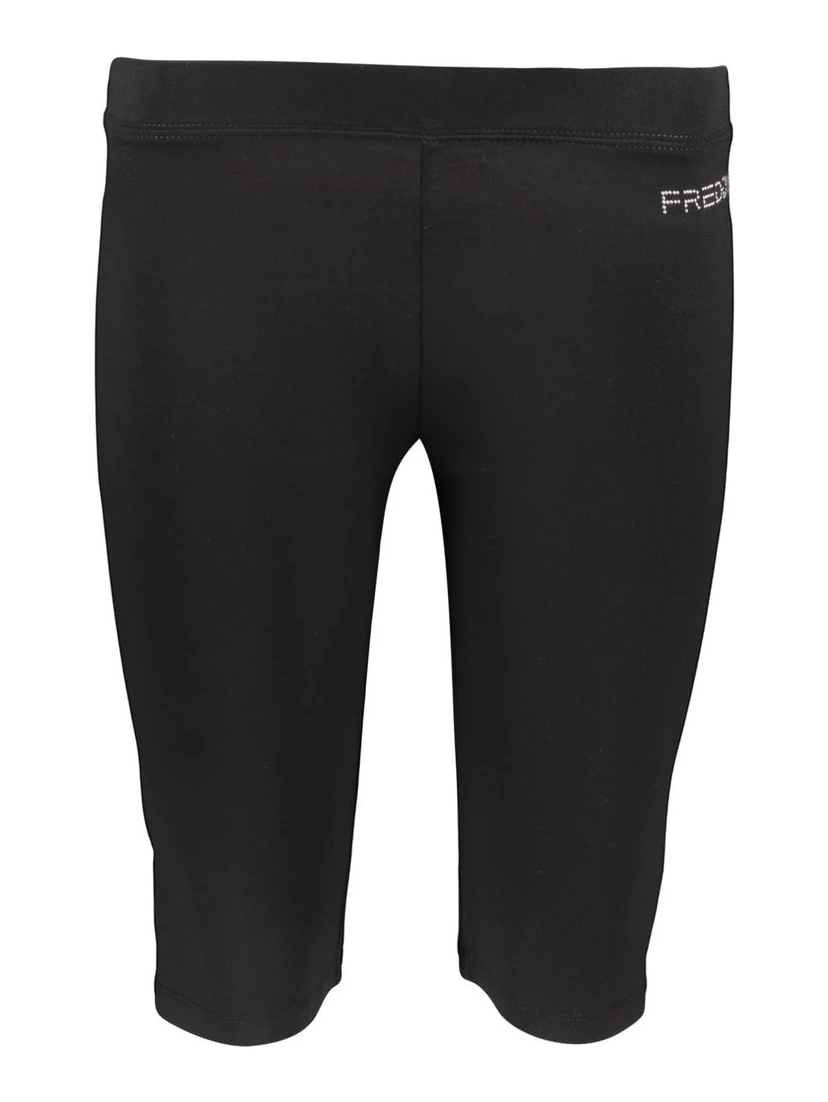 Black Cotton Shorts