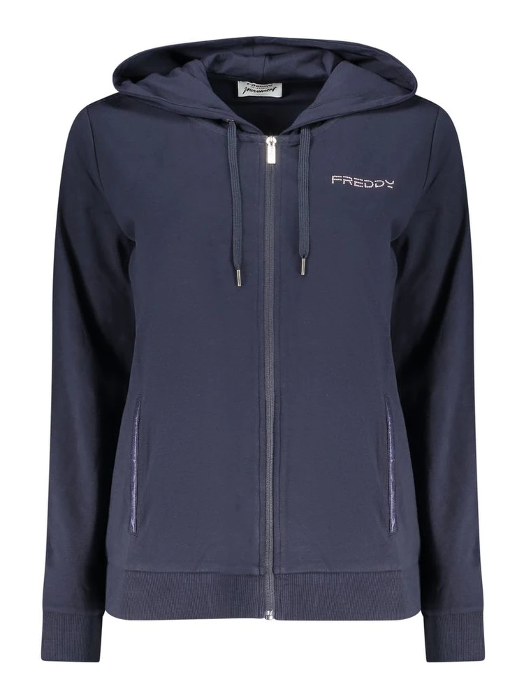 Blue Cotton Sweatshirt