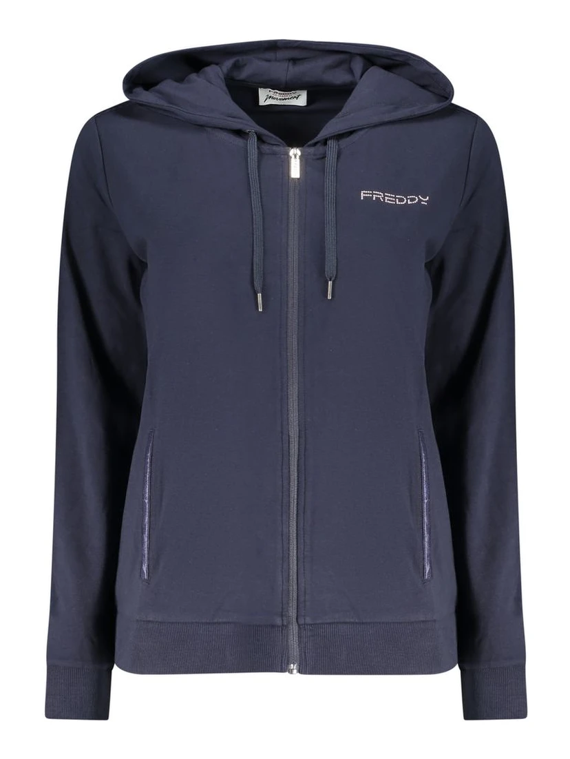 Blue Cotton Sweatshirt