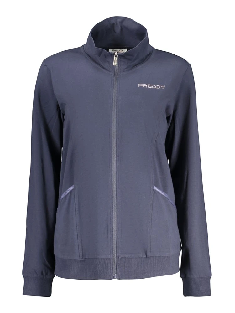 Blue Cotton Sweatshirt