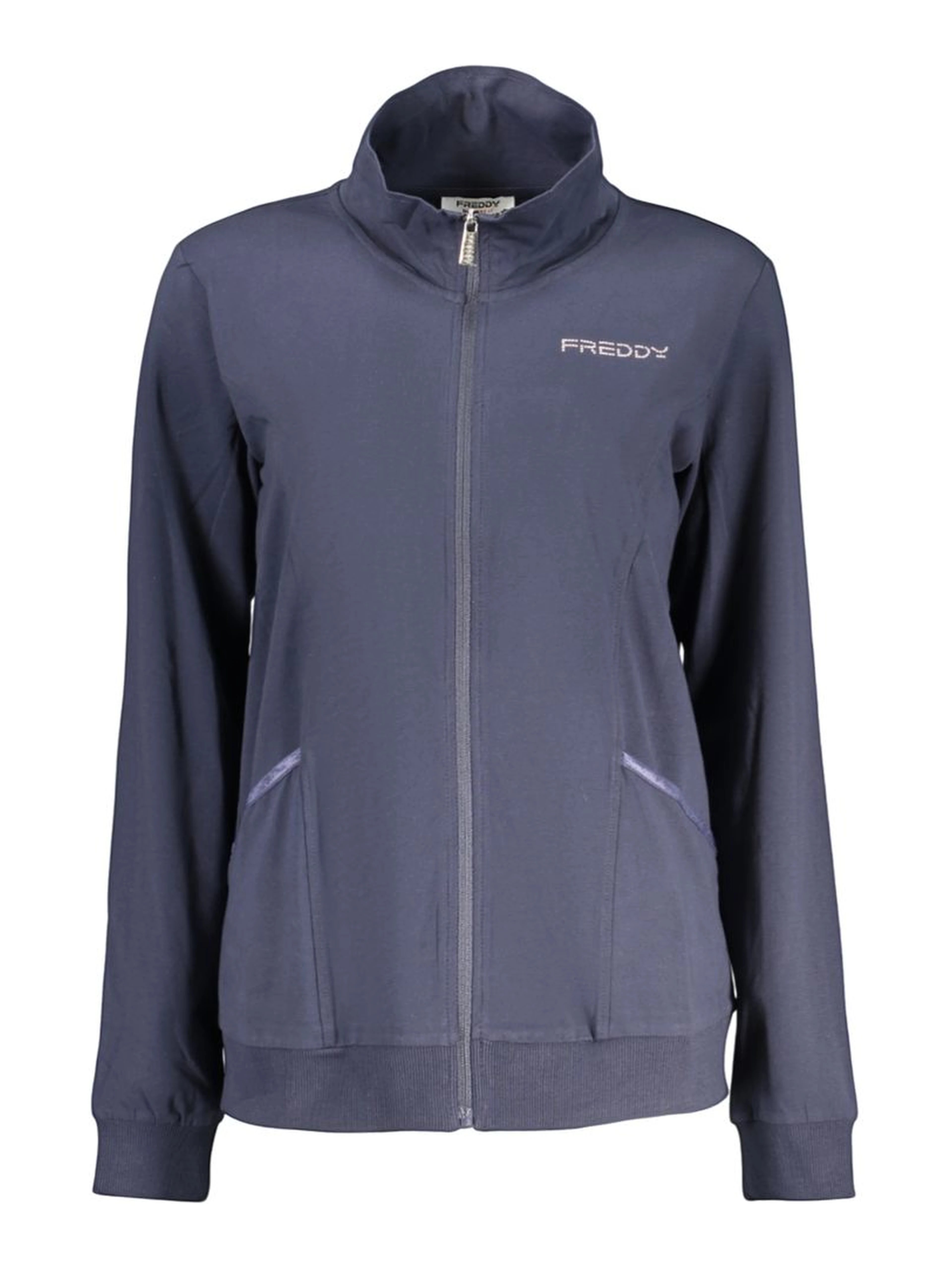 Blue Cotton Sweatshirt