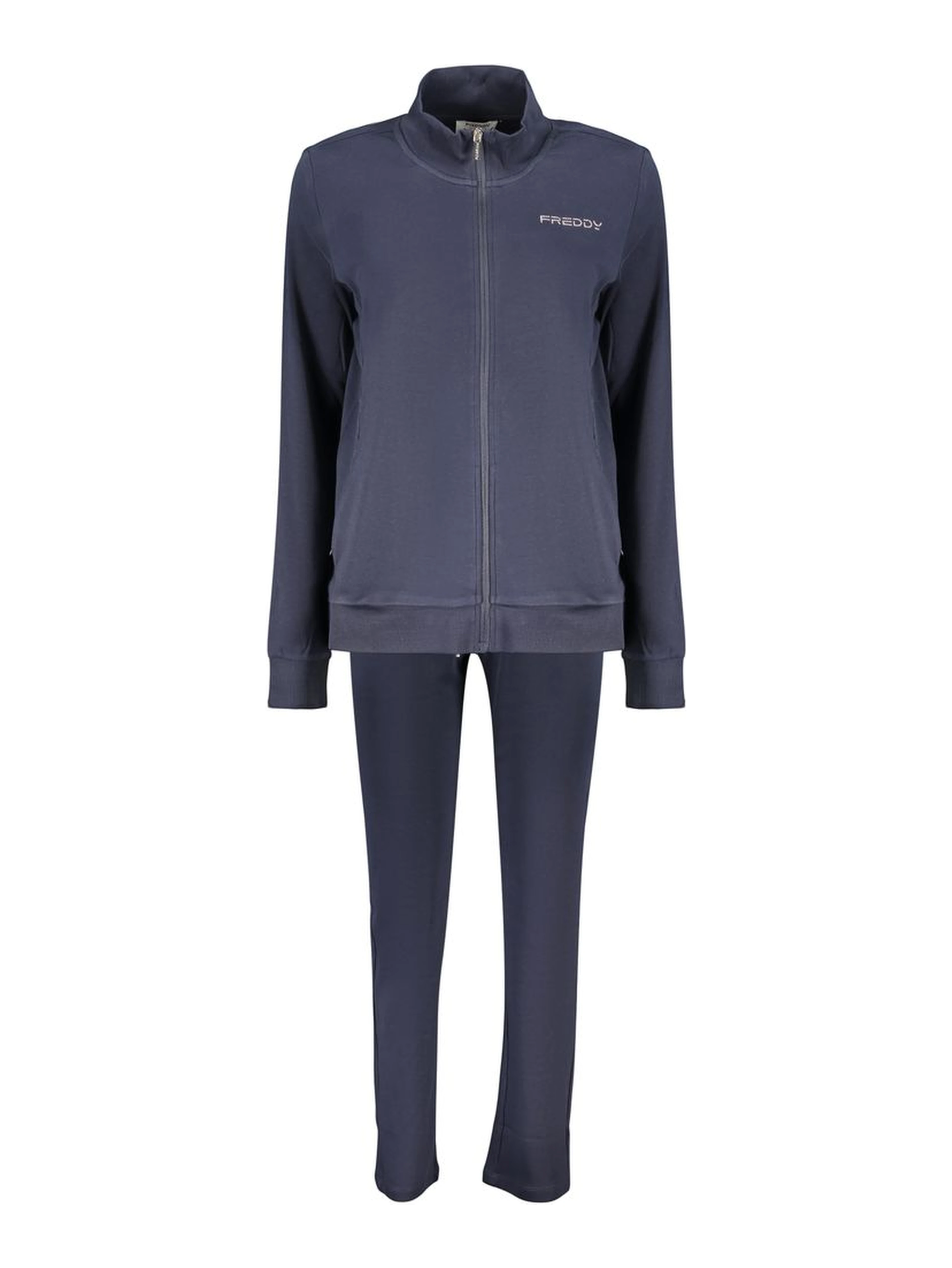 Blue Cotton Sweatshirt