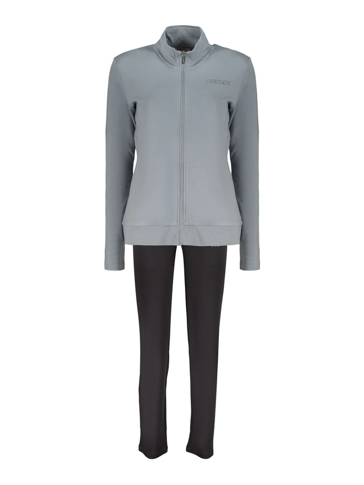Blue Cotton Sweatshirt