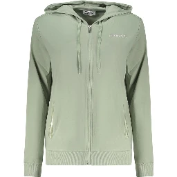 Green Cotton Sweatshirt