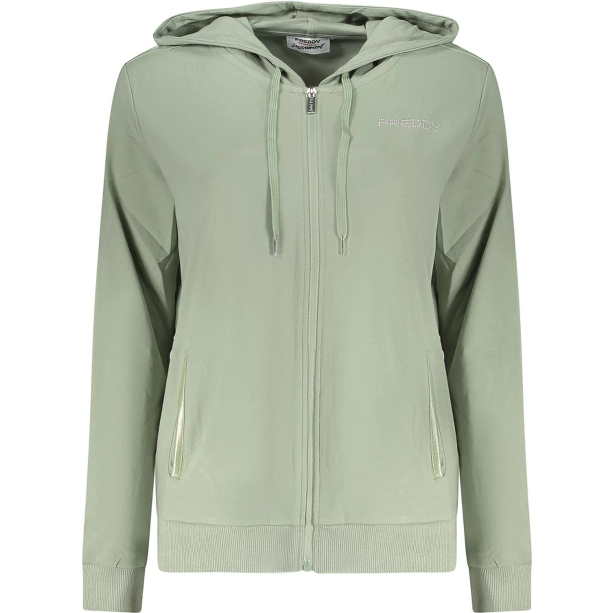 Green Cotton Sweatshirt