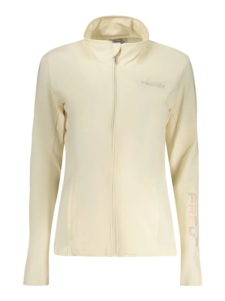 Beige Cotton Sweatshirt