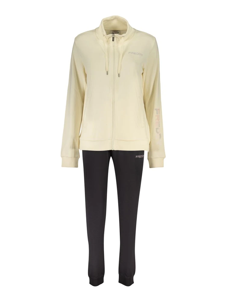 Beige Cotton Sweatshirt