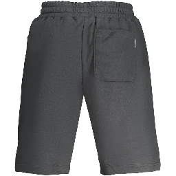 Black Cotton Shorts