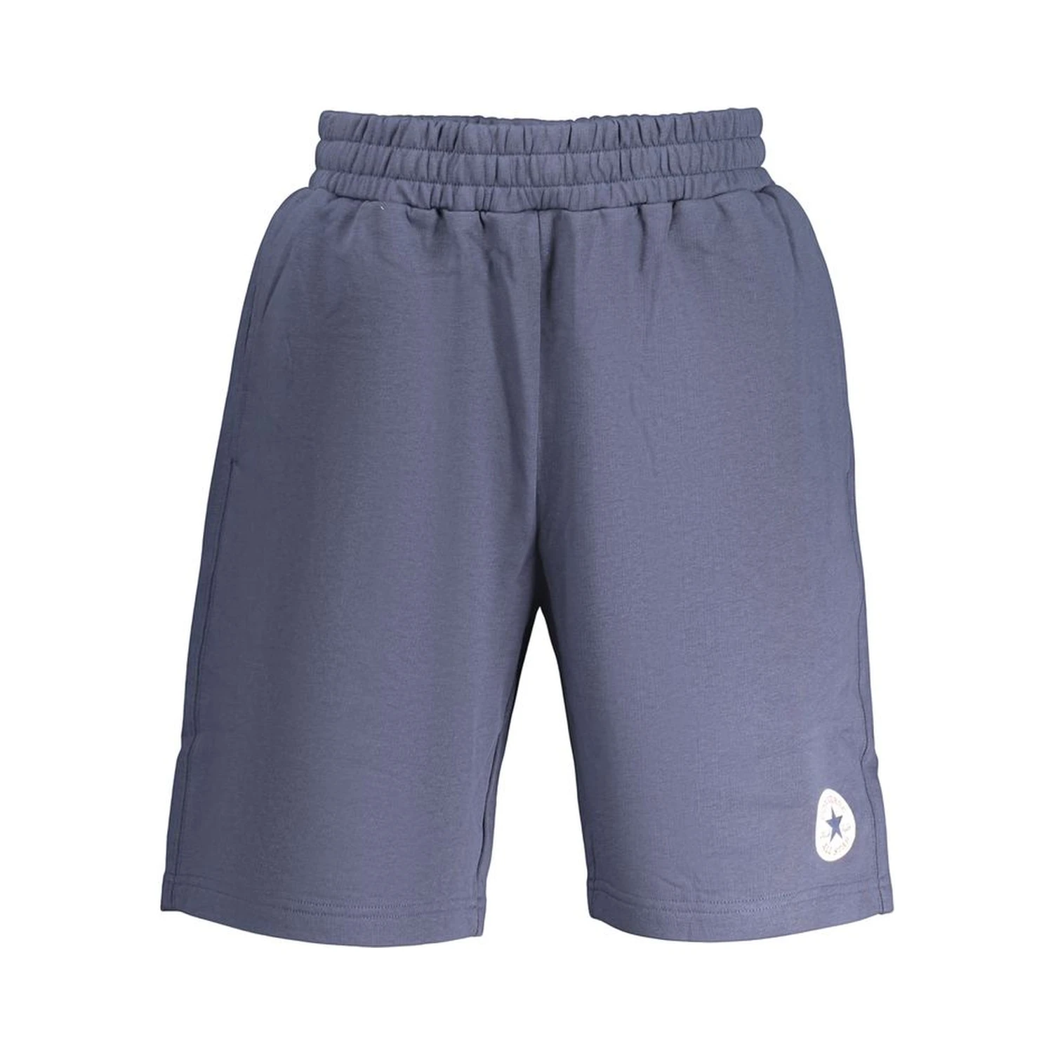 Blue Cotton Shorts