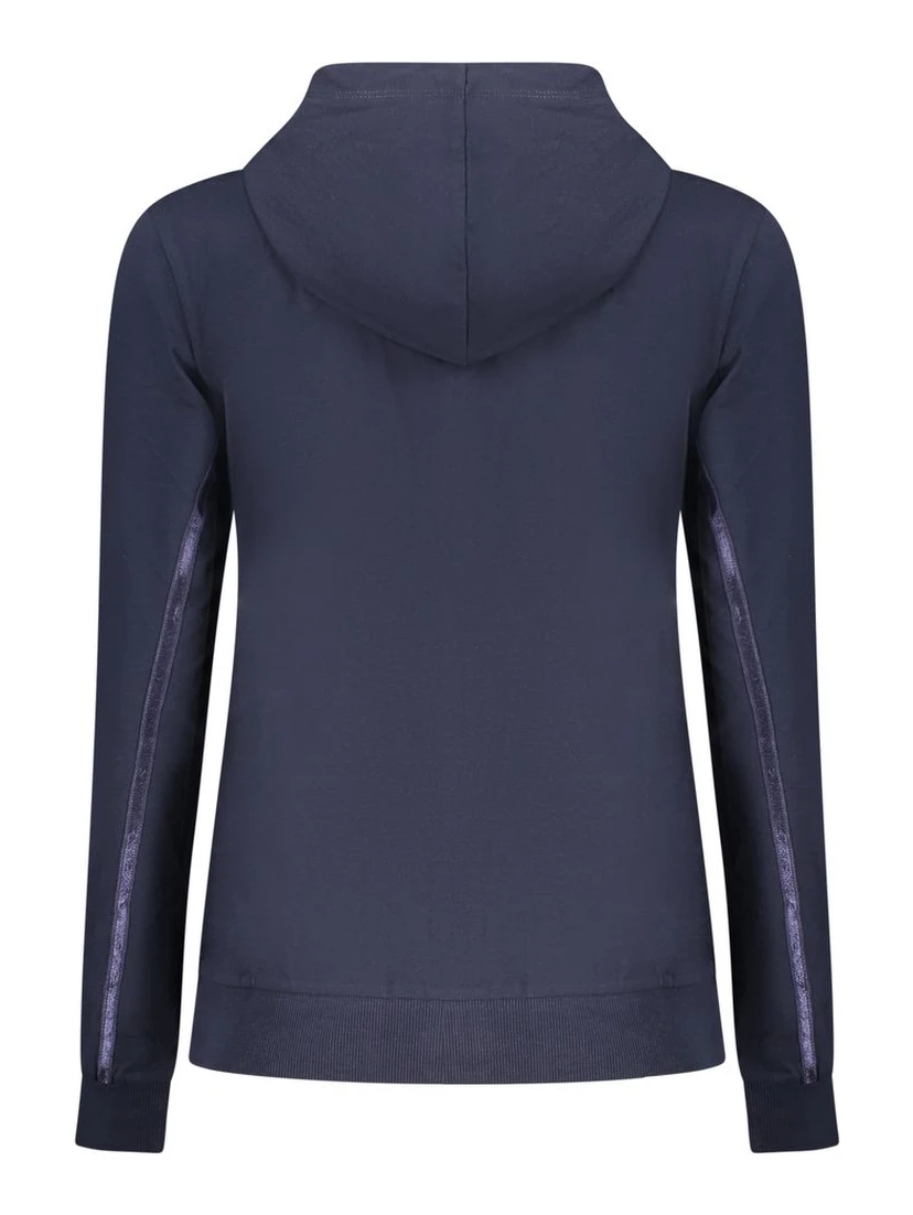 Blue Cotton Sweatshirt