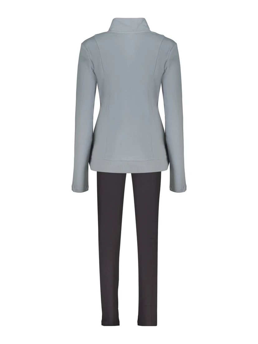 Blue Cotton Sweatshirt