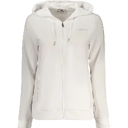 White Cotton Sweatshirt
