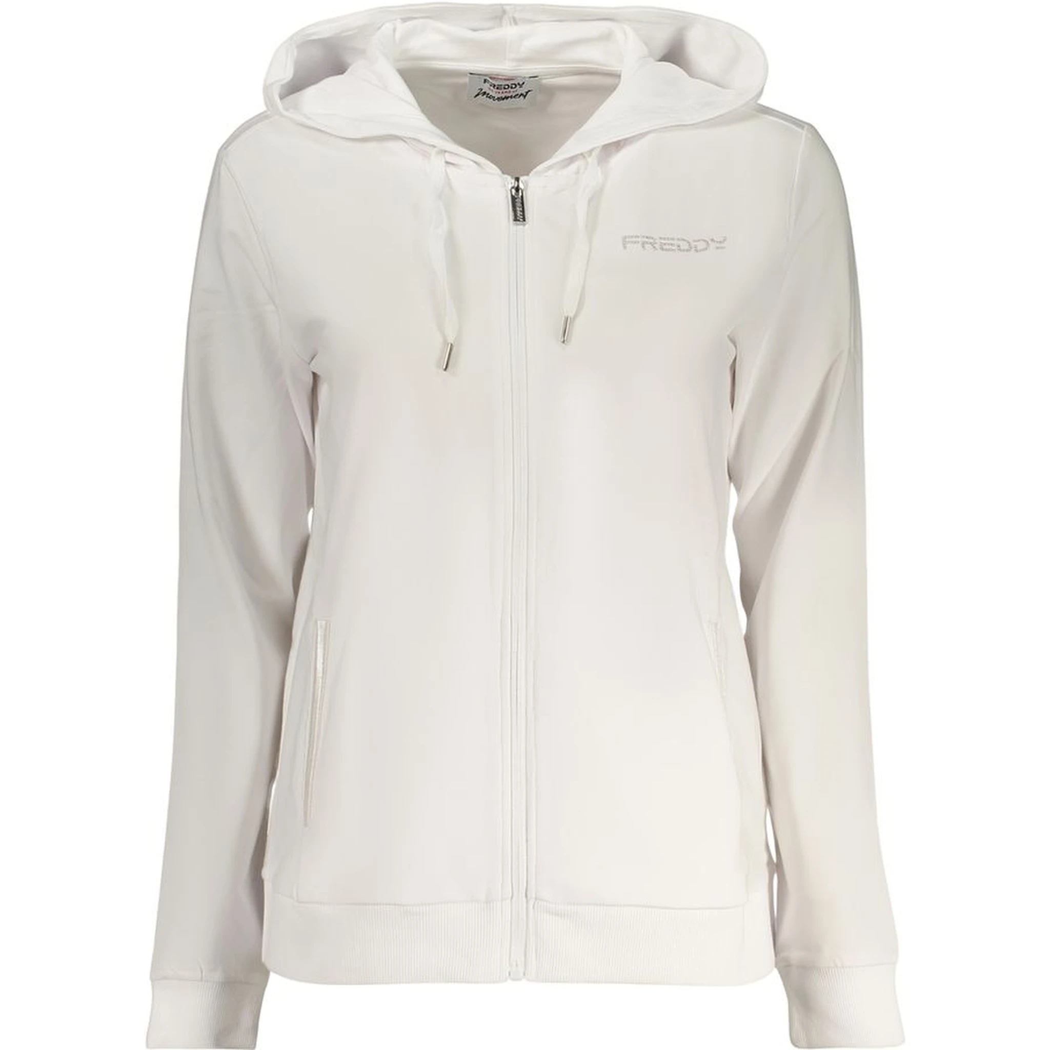 White Cotton Sweatshirt