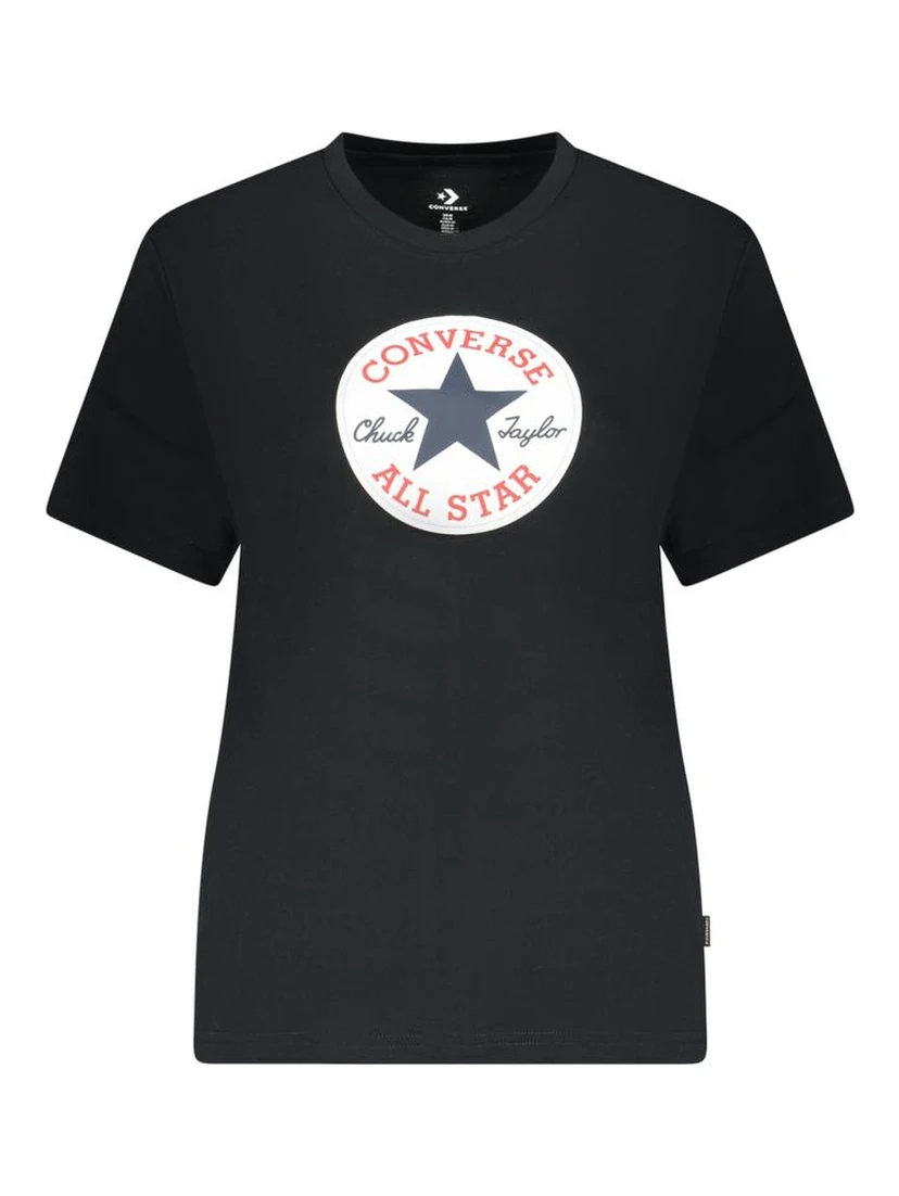 Black Cotton Polo Shirt