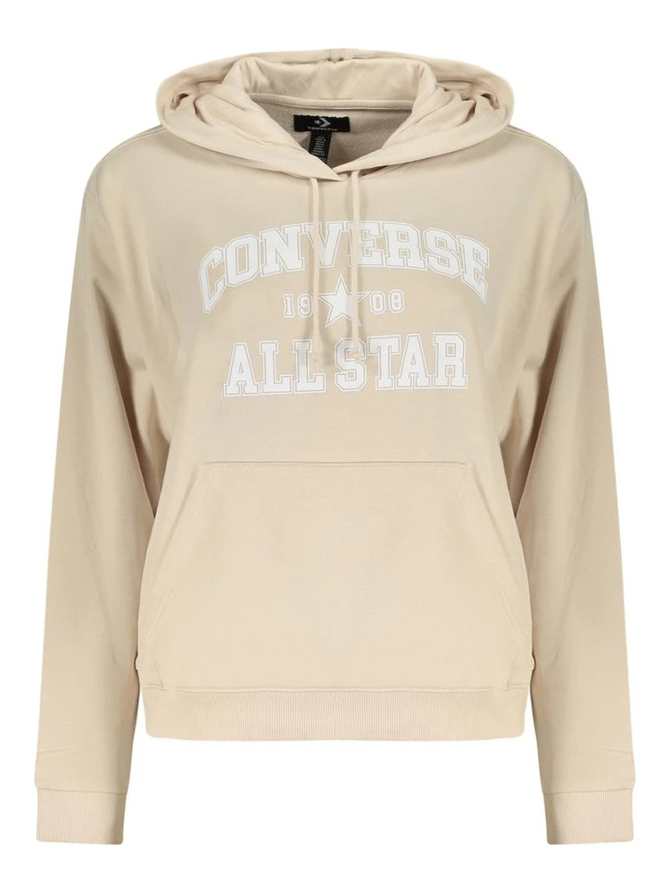 Beige Cotton Sweatshirt