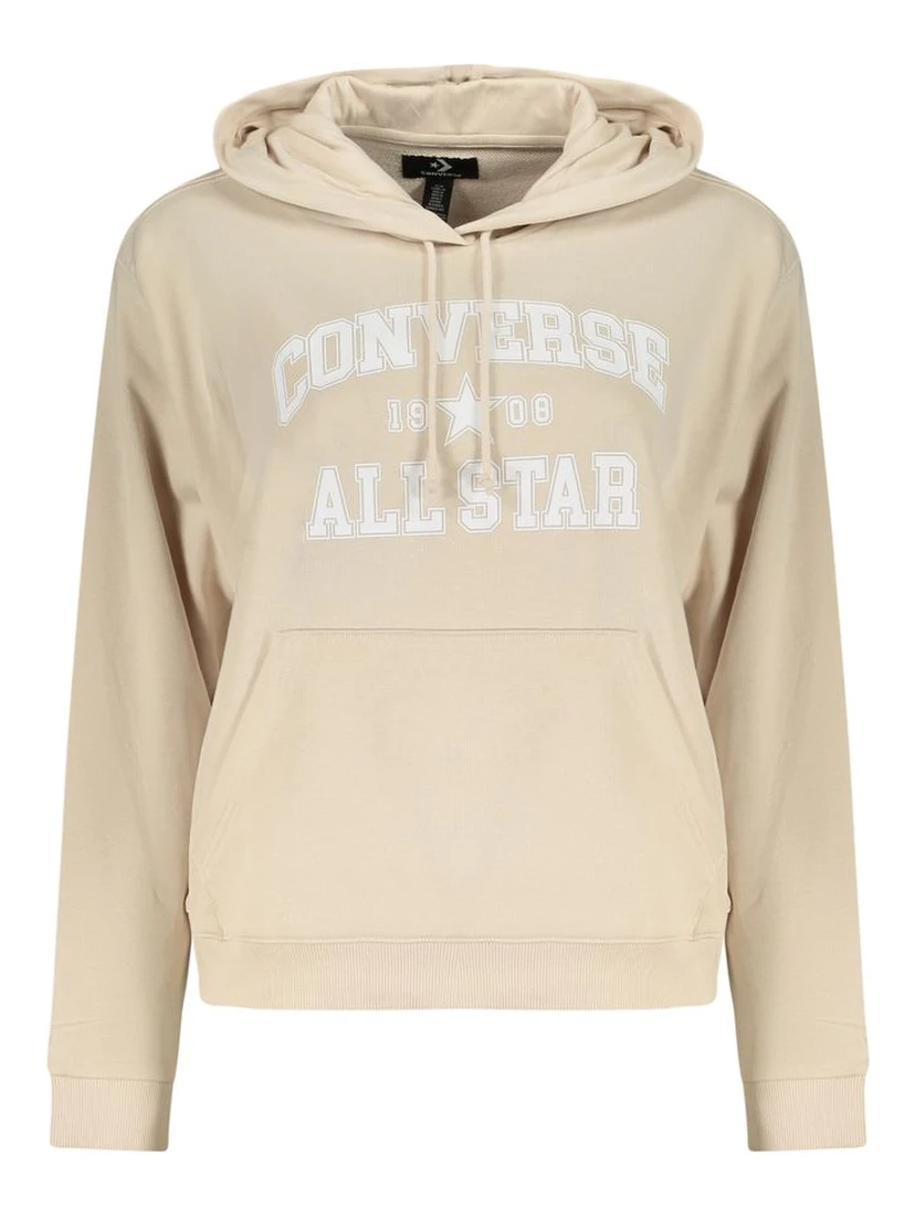 Beige Cotton Sweatshirt
