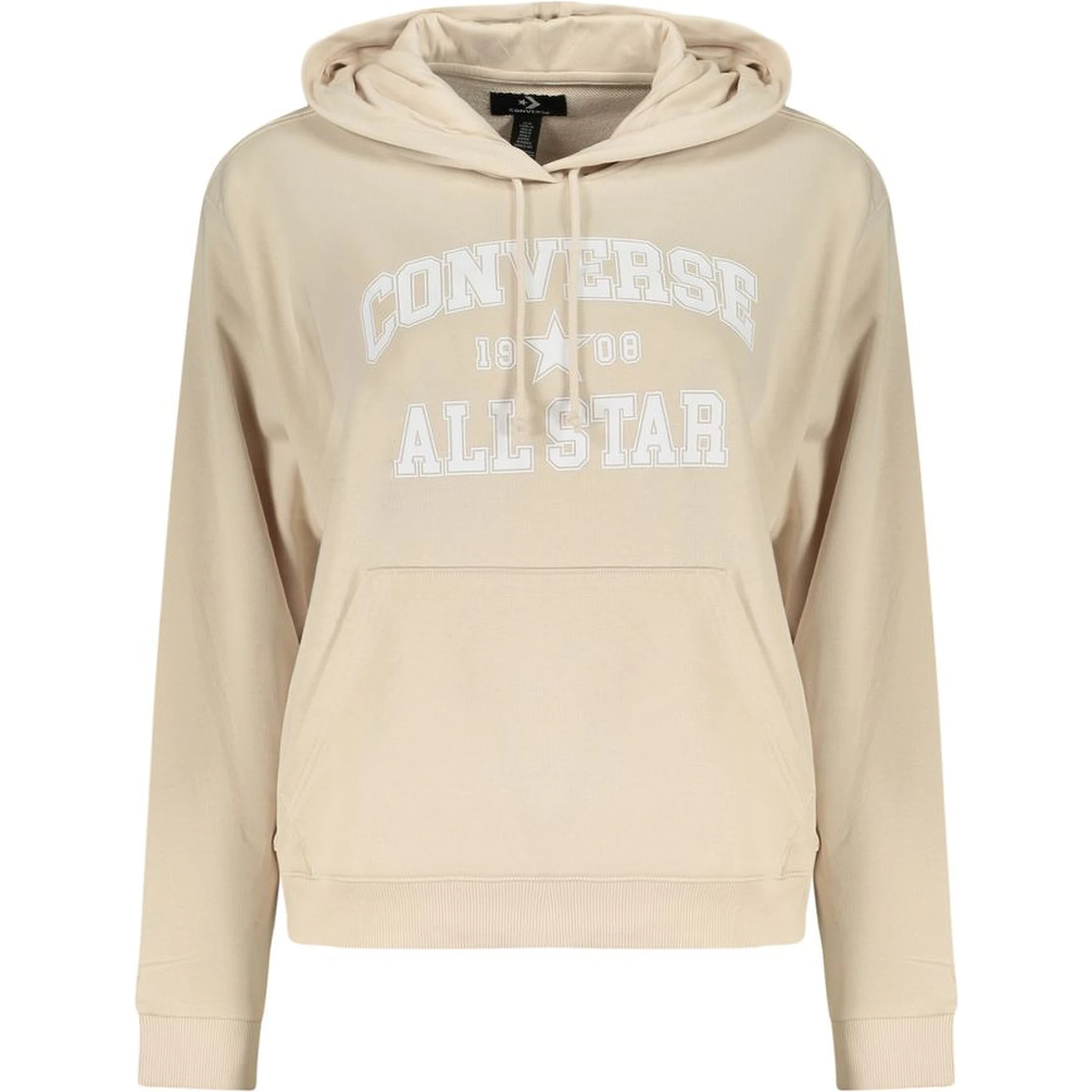 Beige Cotton Sweatshirt