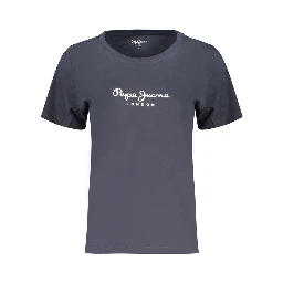 Blue Cotton T-Shirt