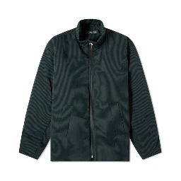 Black Cotton Full-Length Jacket