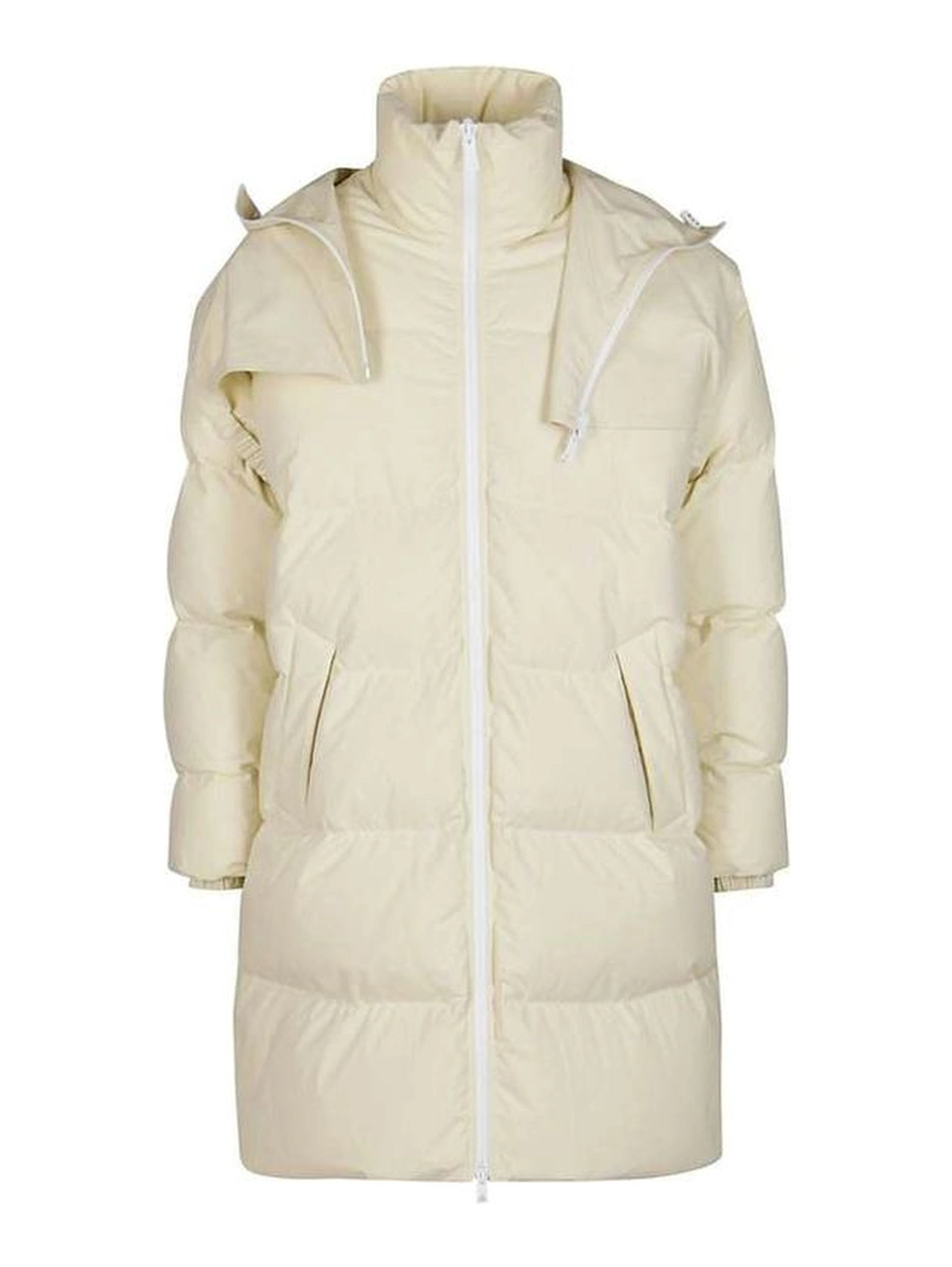Beige Cotton Coat
