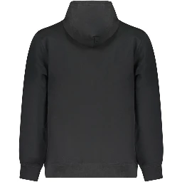 Black Cotton Sweatshirt