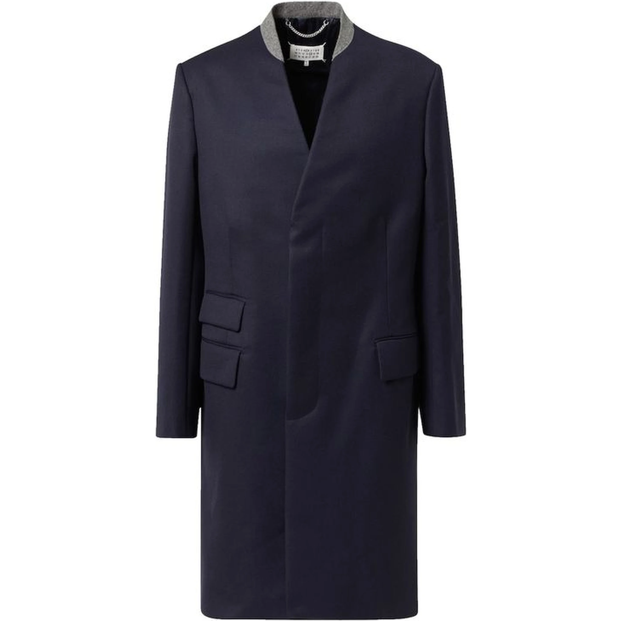 Blue Wool Coat
