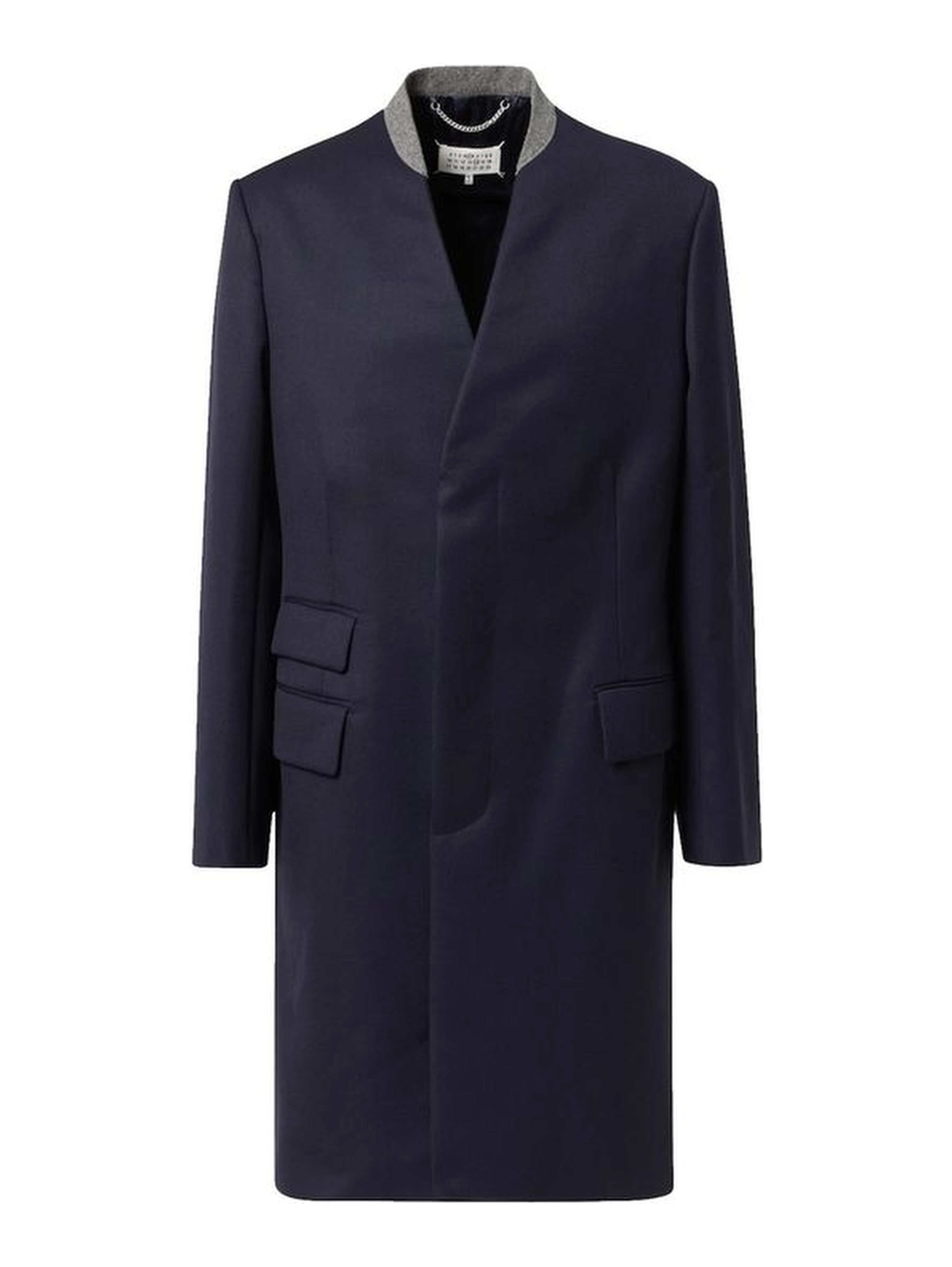 Blue Wool Coat