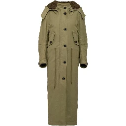 Bicolor Polyamide Coat