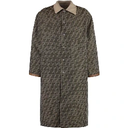 Beige Cotton Coat