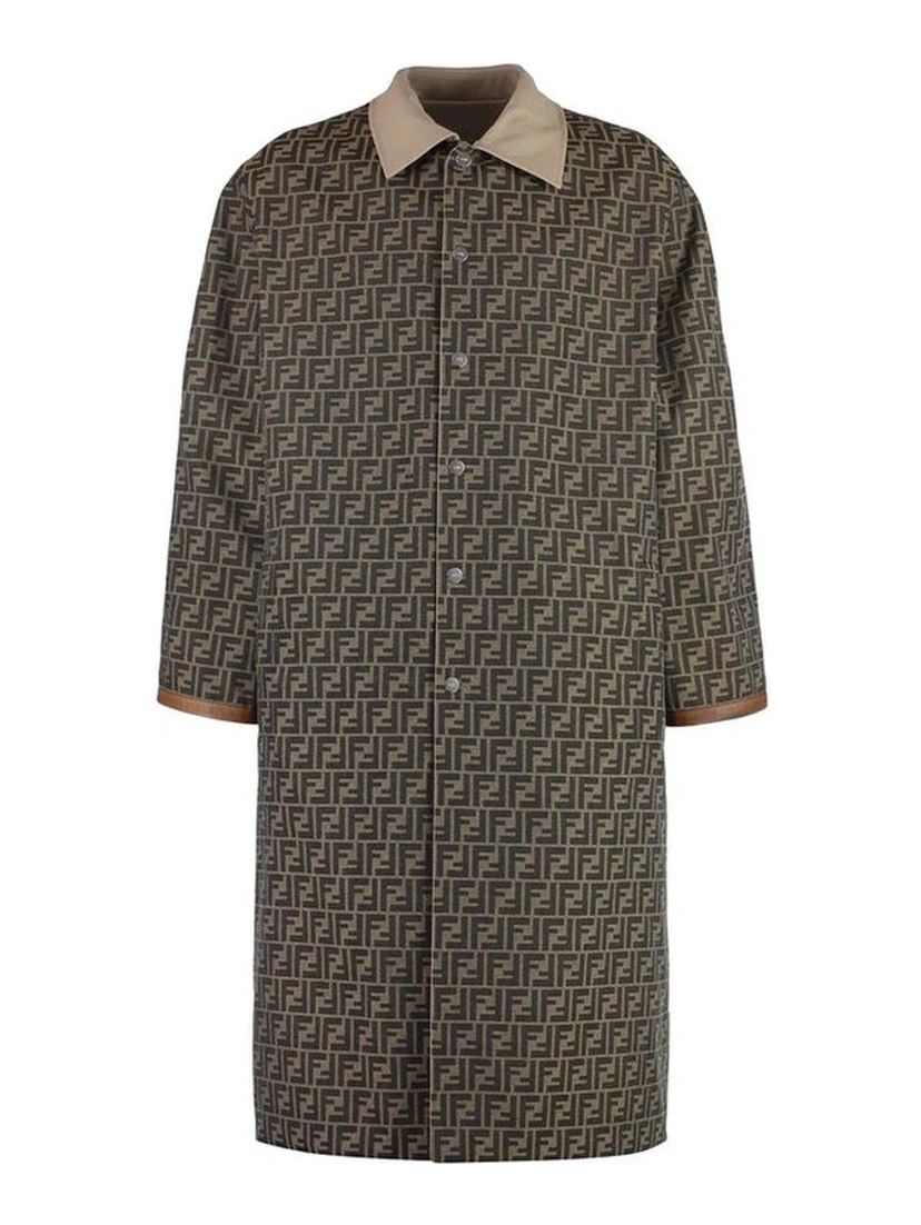Beige Cotton Coat