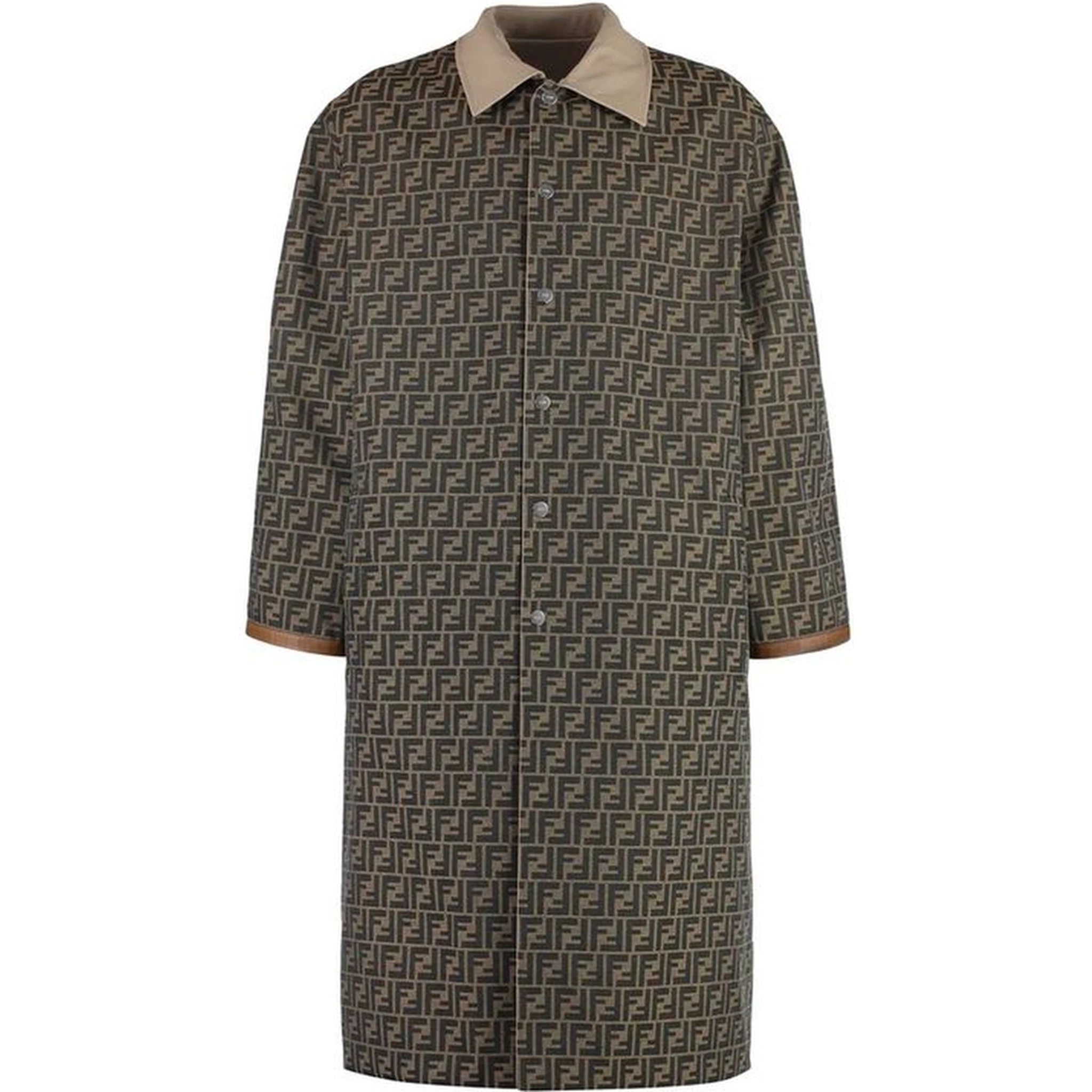 Beige Cotton Coat