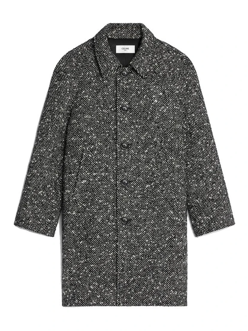 Gray Mohair Coat