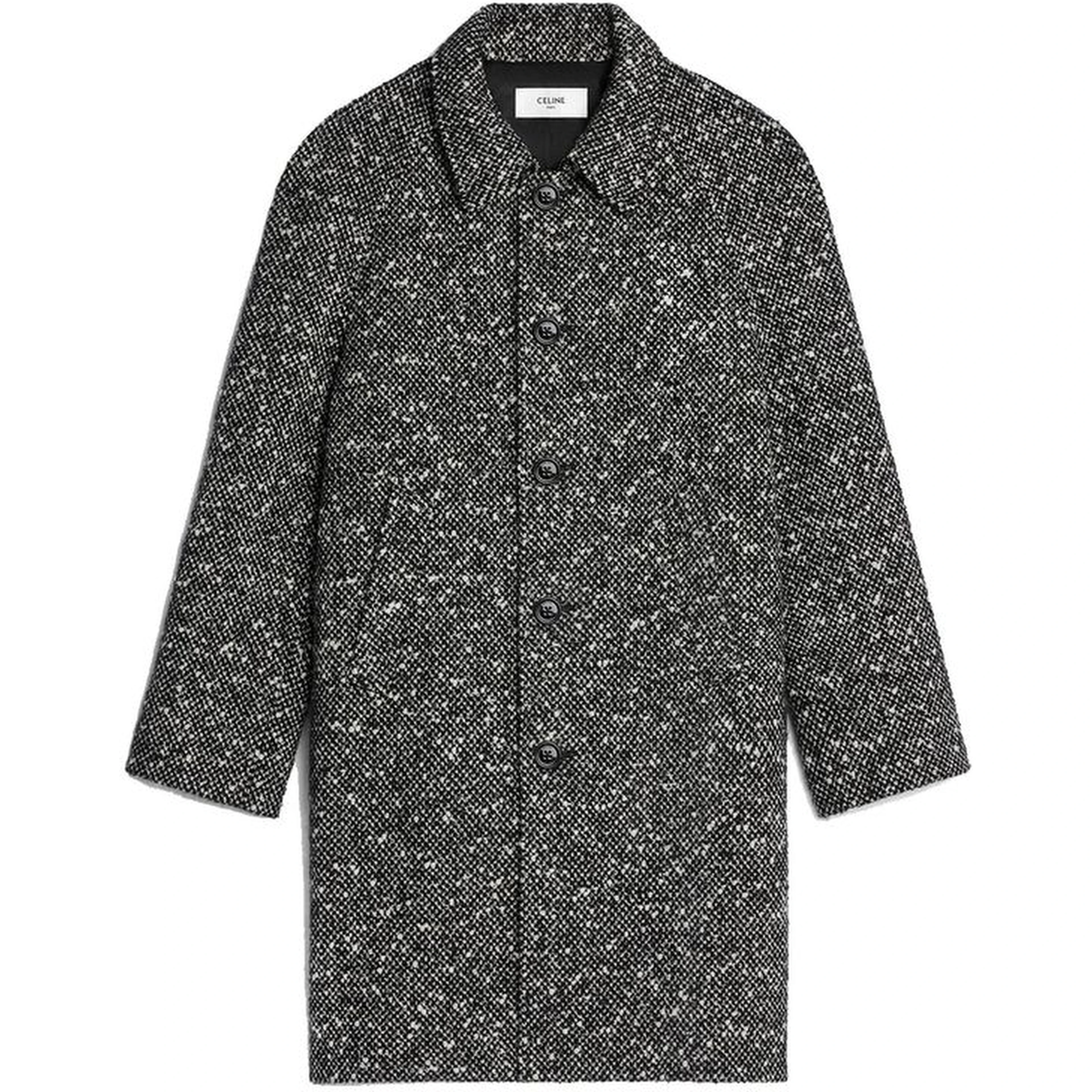Gray Mohair Coat