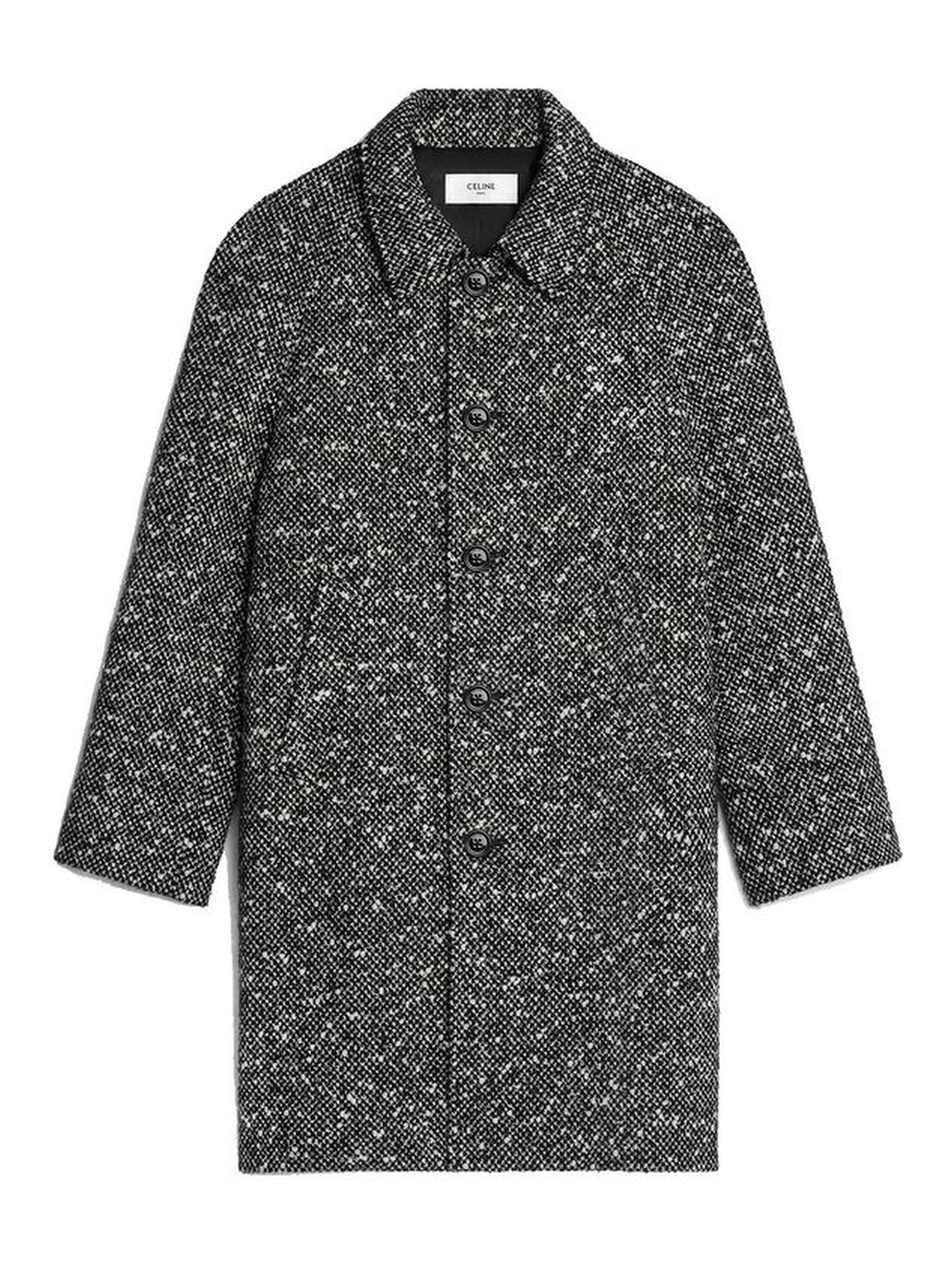 Gray Mohair Coat