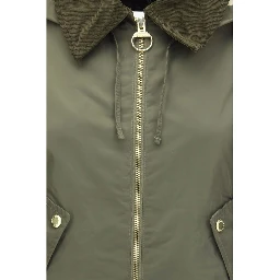 Bicolor Cotton Rain Coat