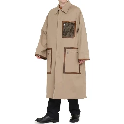 Beige Cotton Coat