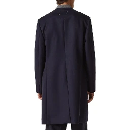 Blue Wool Coat