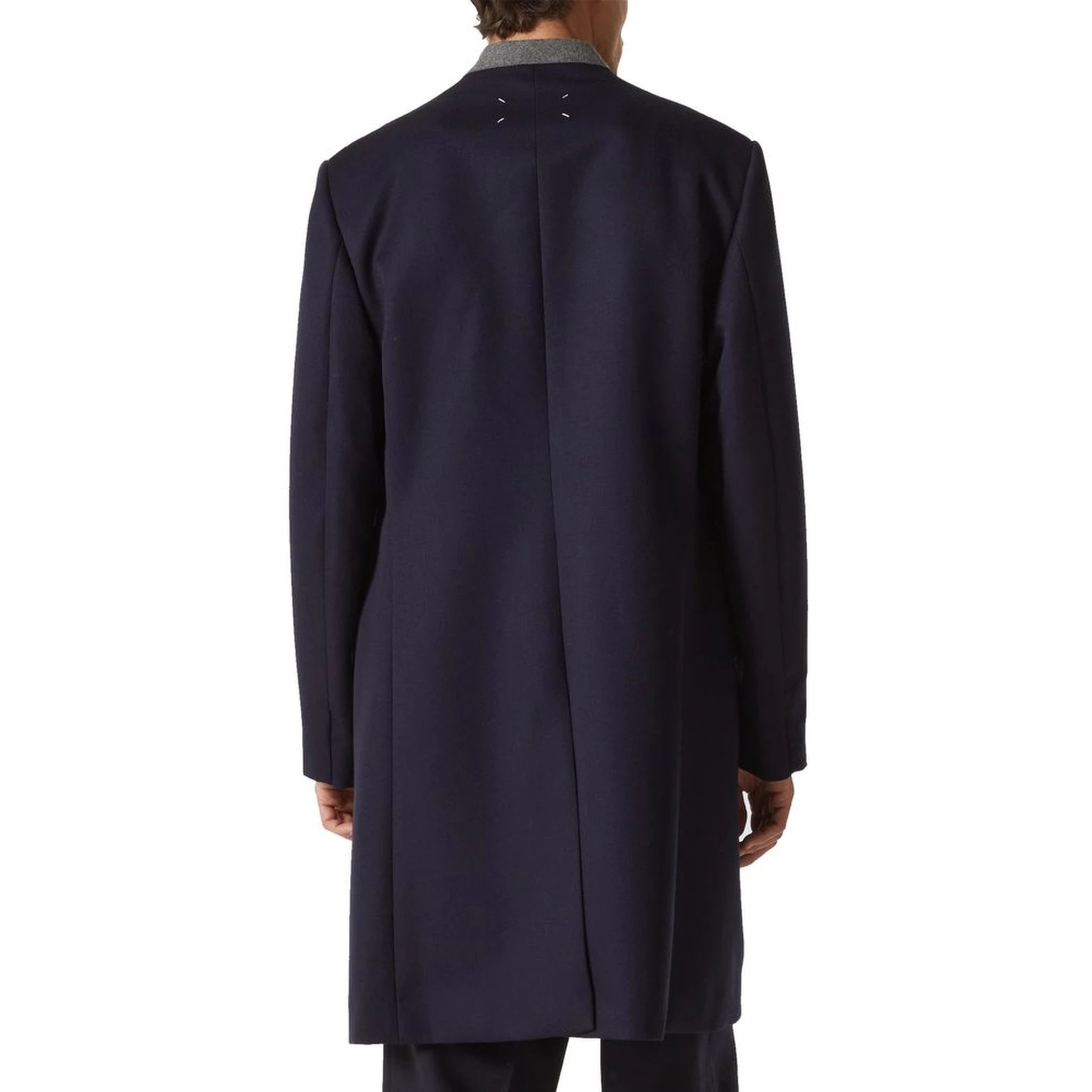 Blue Wool Coat