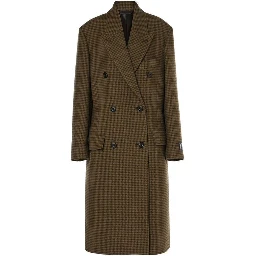 Brown Fibers Coat