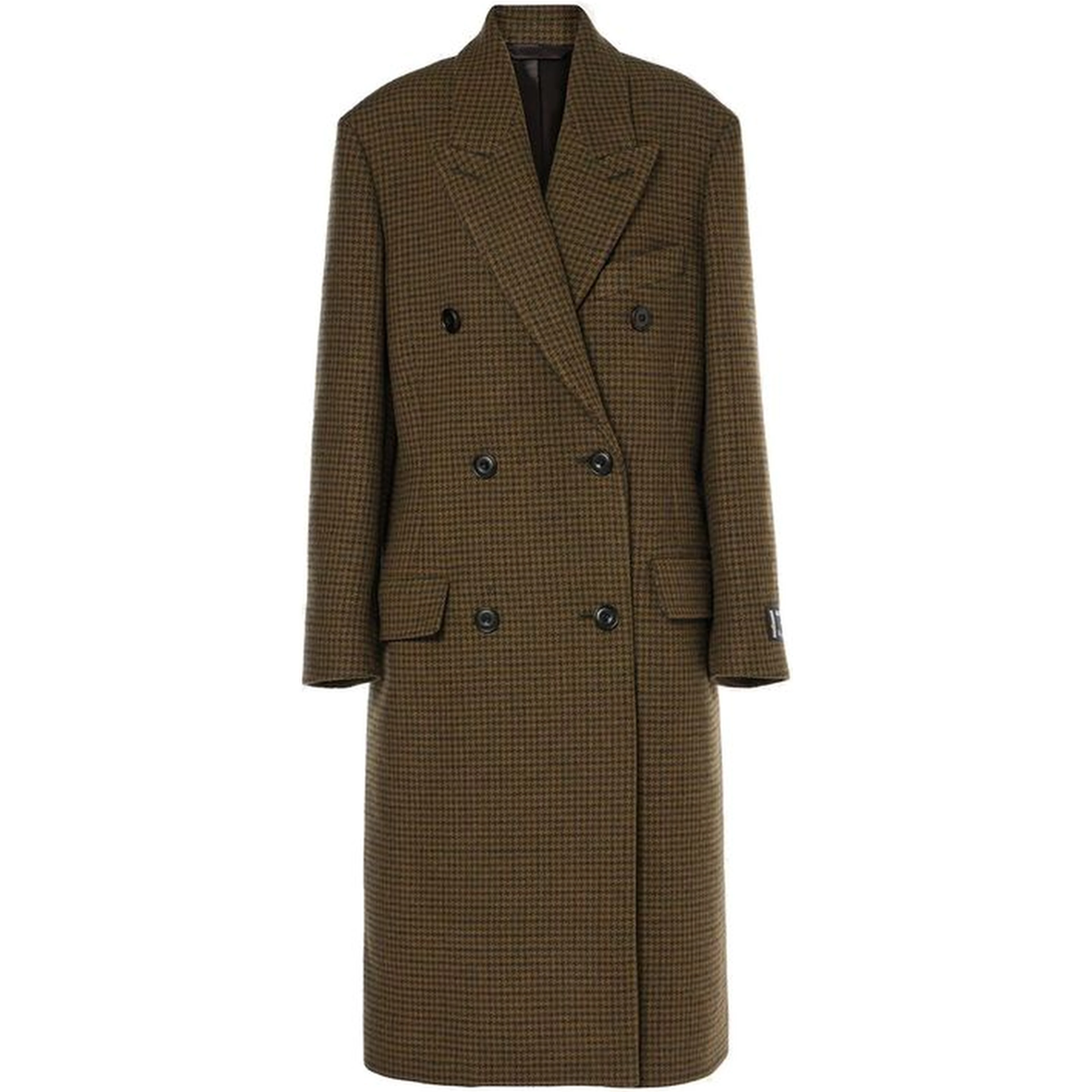 Brown Fibers Coat
