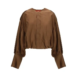 Brown Lycra Shirt