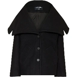 Black Virgin Wool Clothing
