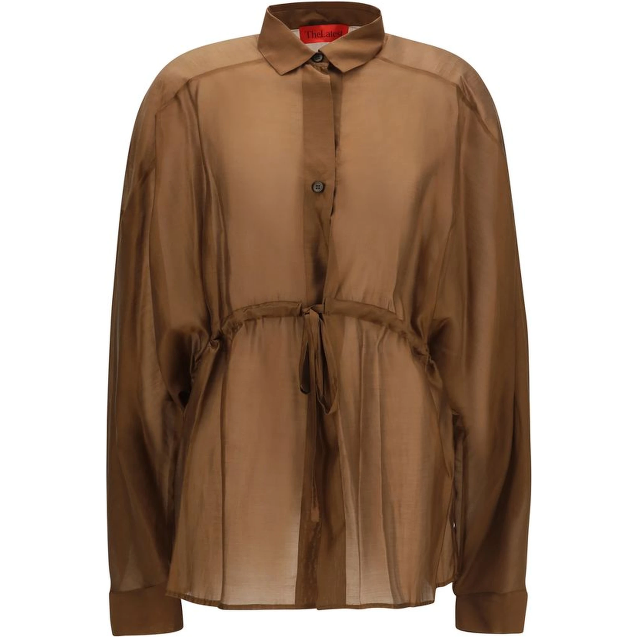 Brown Lyocell Shirt