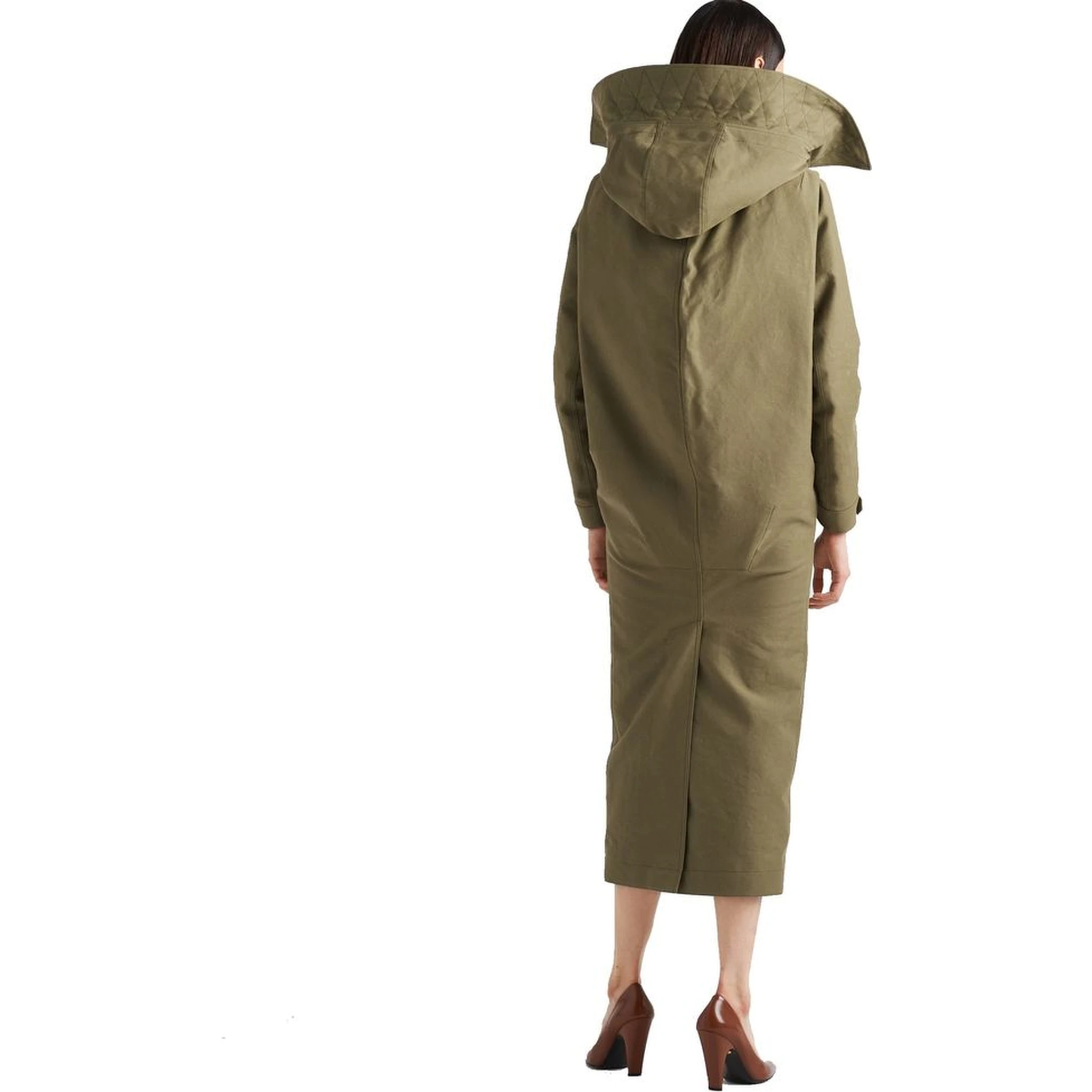 Bicolor Polyamide Coat