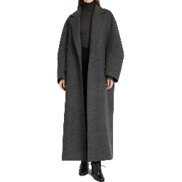 Gray Cashmere Coat