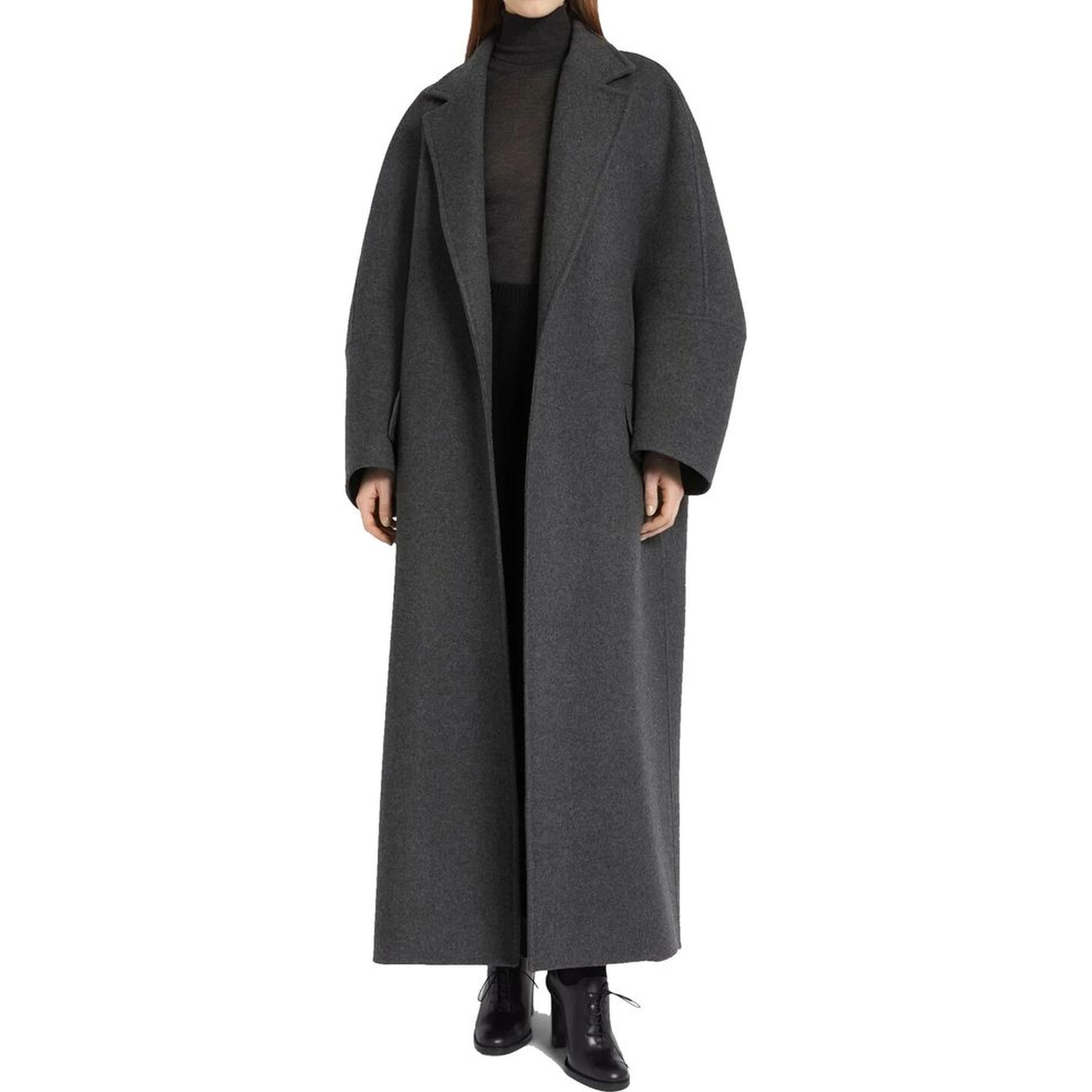 Gray Cashmere Coat