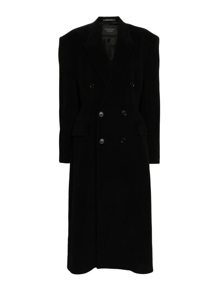 Black Cashmere Coat