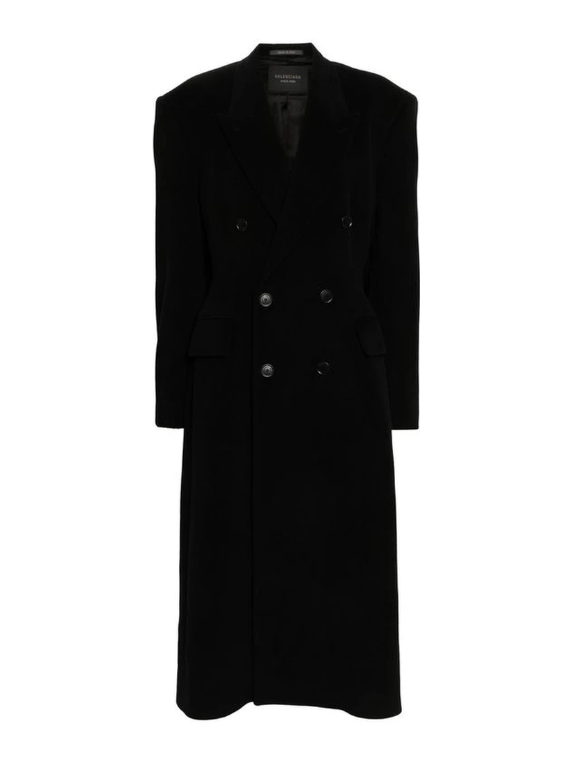 Black Cashmere Coat