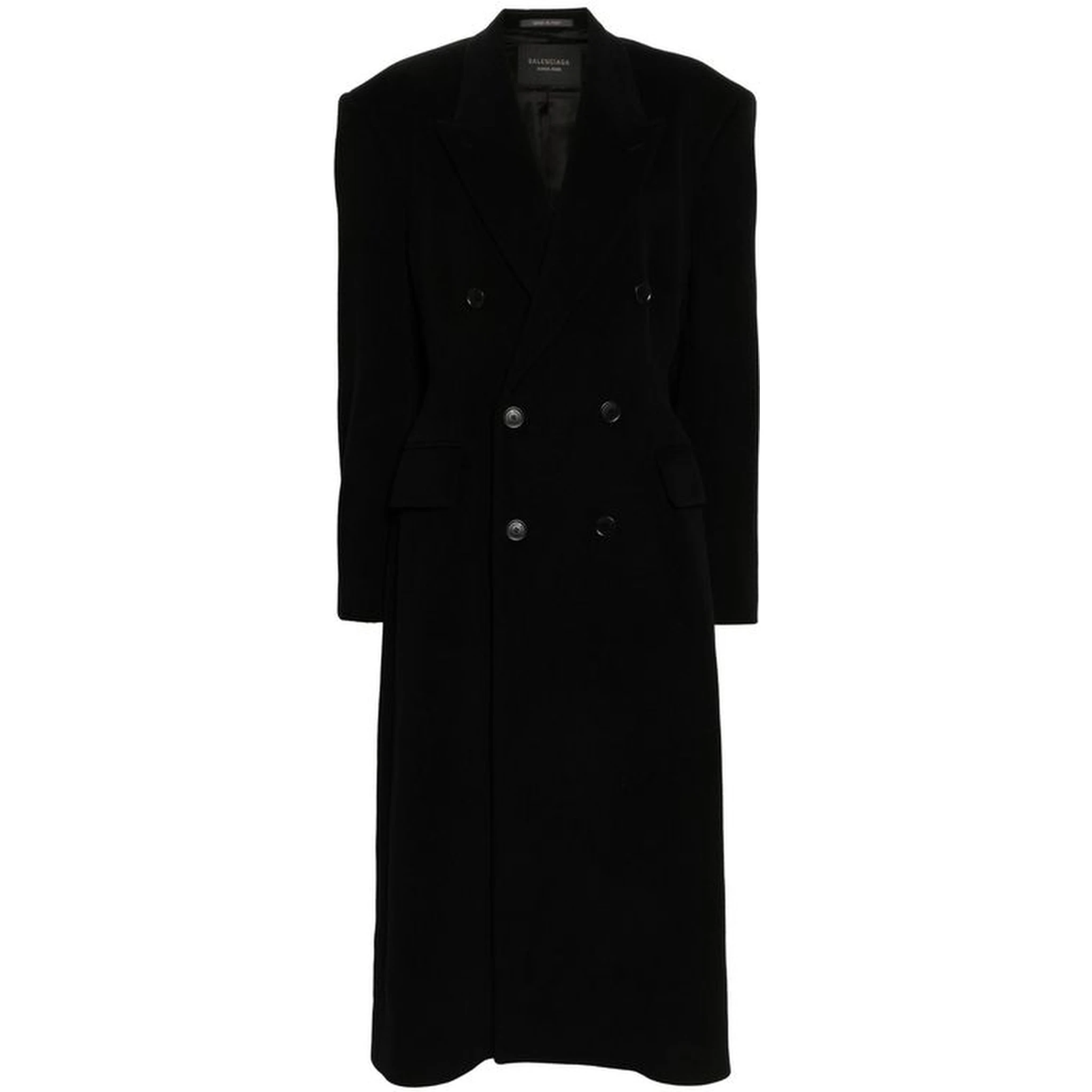 Black Cashmere Coat
