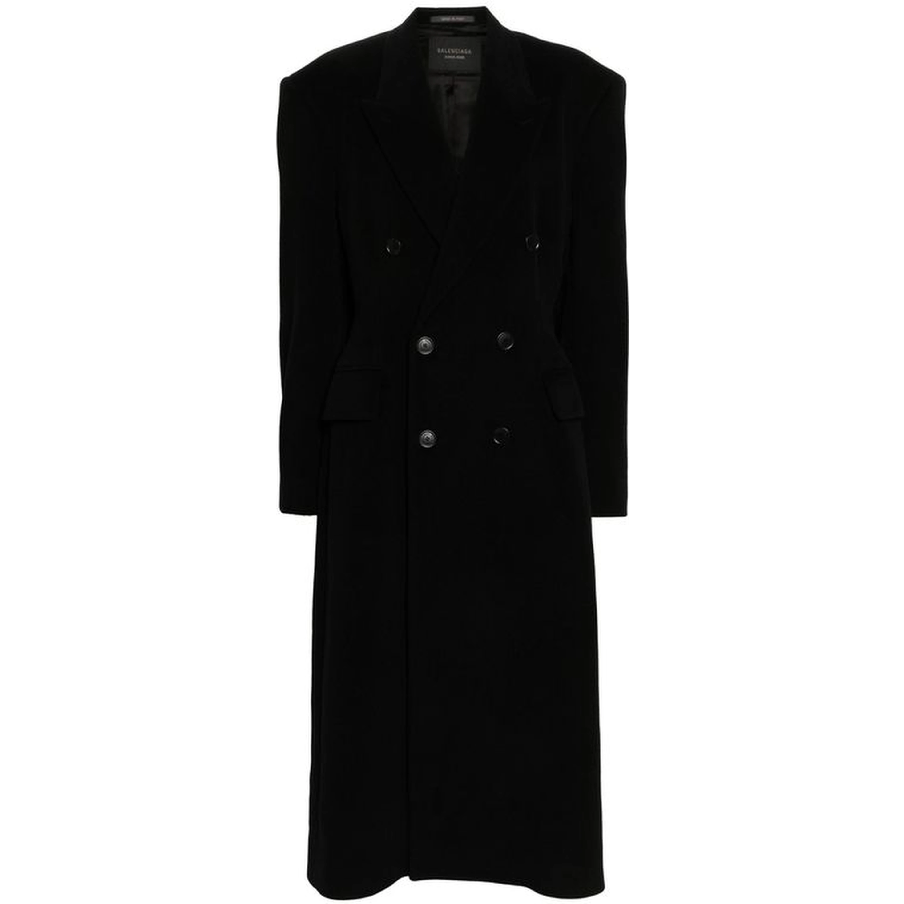 Black Cashmere Coat